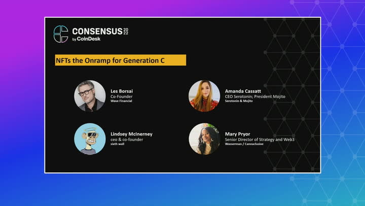 NFTs the Onramp for Generation C